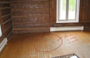 Plancher à restorer !