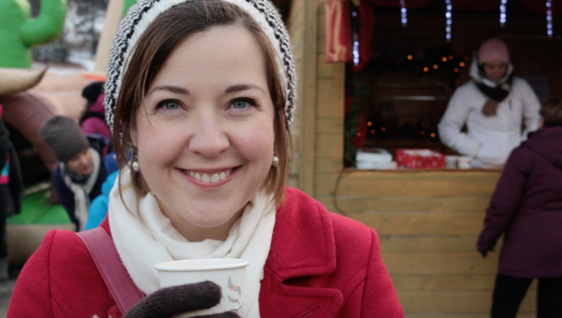 Mon moment favori dans l’année: Le marché de Noël de mon village!